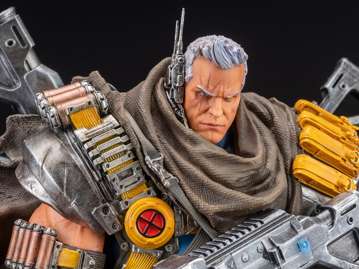 MARVEL UNIVERSE ケーブル FINE ART STATUE Marvel Comics - Cable Fine Art Statue by Kotobukiya - The Toyark