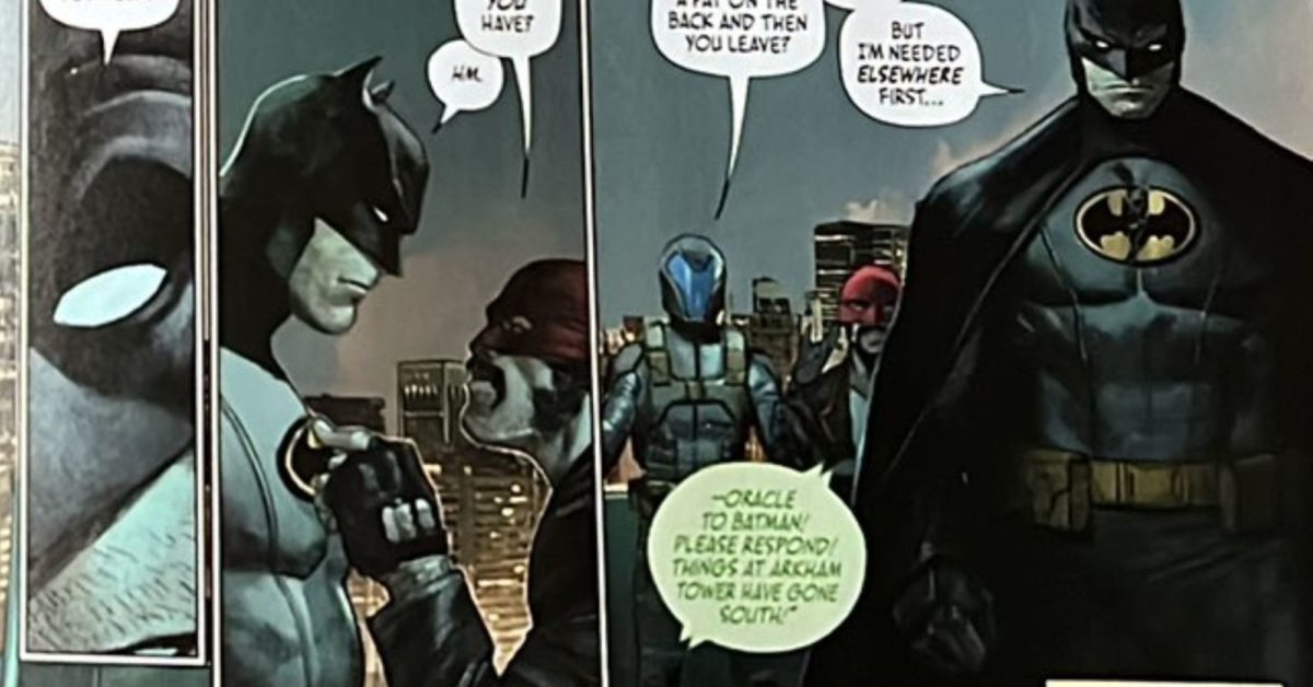 Gotham Notices Batman Is Missing In Today's Batmannery (Spoilers) - Vimarsana News
