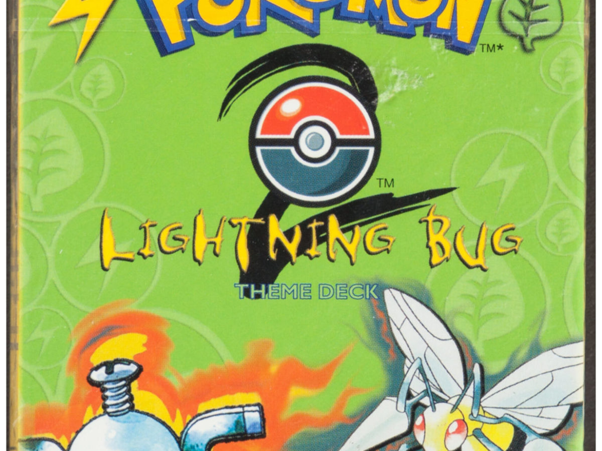 Pokémon TCG: Lightning Bug Theme Deck Up For Auction At Heritage
