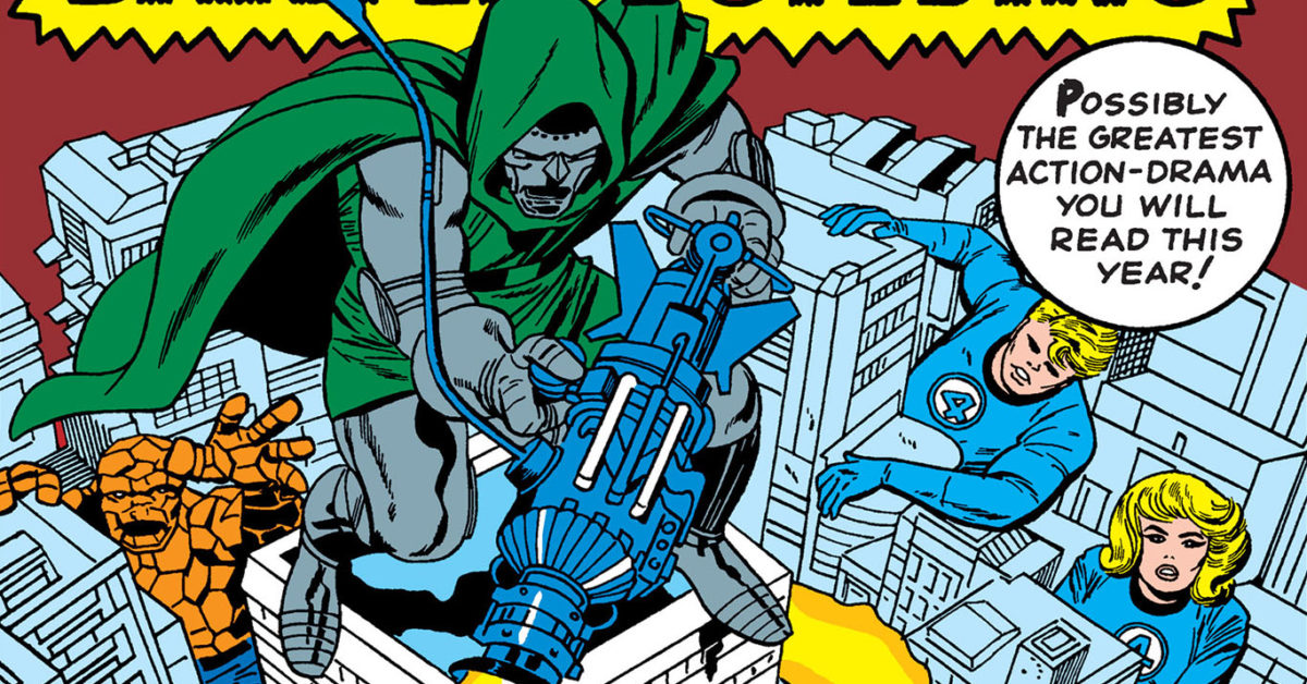 Battle Of The Baxter Building In Fantastic Four 40 Up For Auction