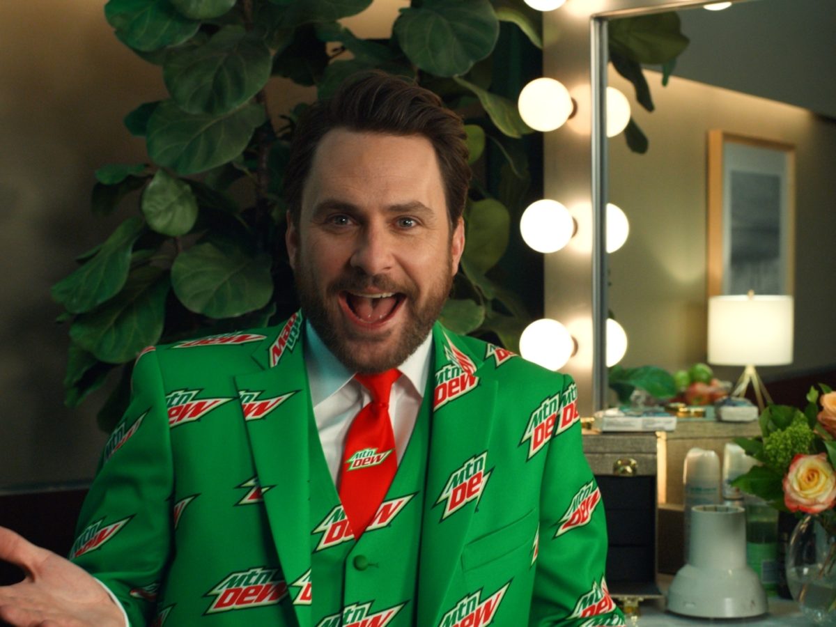 Charlie Day Joins ASU's Curtain of Distraction As Green Man From
