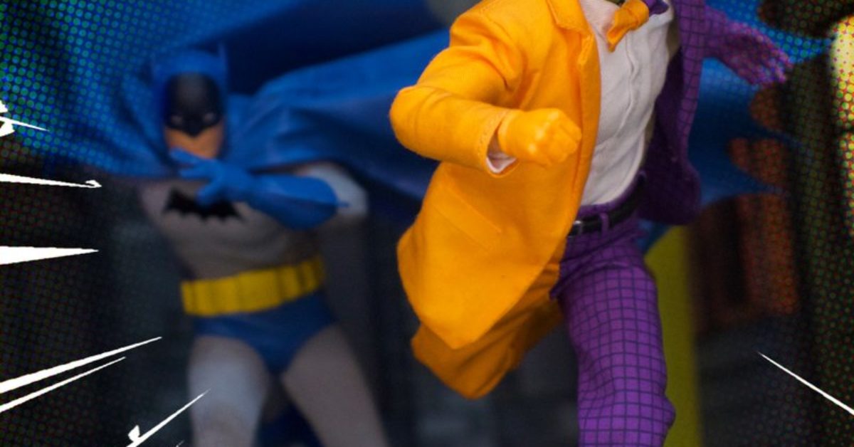 Golden Age Batman And Two Face Boxed Set Debuts From Mezco Toyz