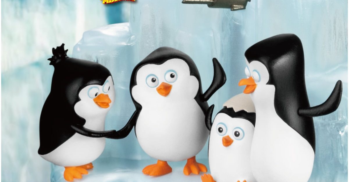 The Penguins of Madagascar are Back with Beast Kingdom Statue