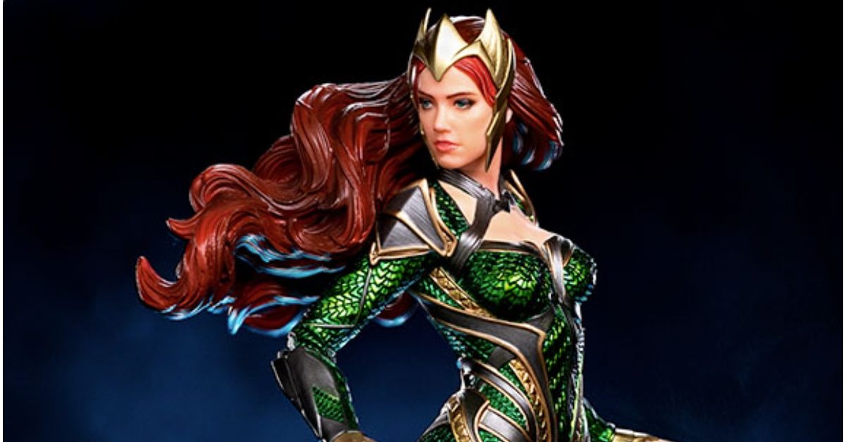 Zack Snyder's Justice League Mera Statue Debuts from Iron Studios - Vimarsana News