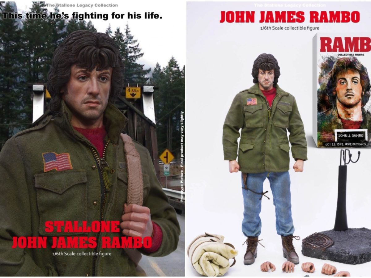 Sly Stallone Shop Reveals Rambo First Blood 1/6 Scale Figure