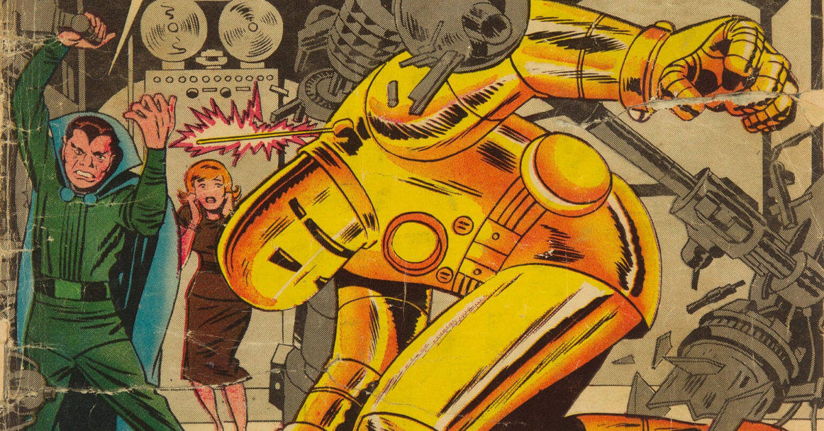 Iron Man Goes Gold In Early Tales Of Suspense, Up For Auction