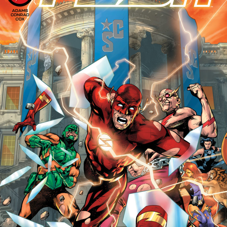 TSY × DELUXE FLASH POSTER The Flash #758 Art Print by InHyuk Lee | Sideshow Collectibles