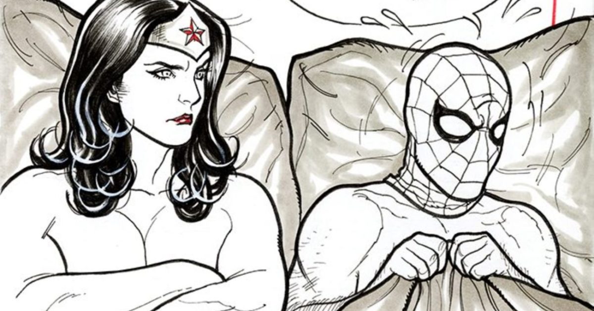 Frank Cho Sleeping With Wonder Woman in the Daily LITG 13th March 2022 - Vimarsana News