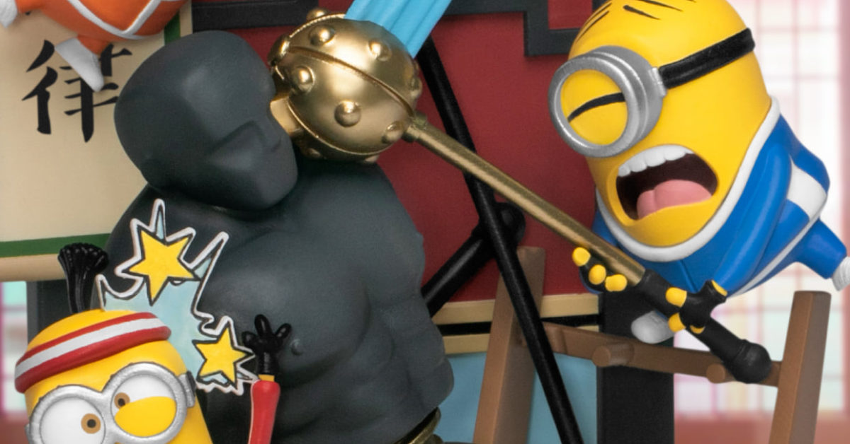 Minions: The Rise of Gru D-Stage Statues Arrive from Beast Kingdom - Vimarsana News