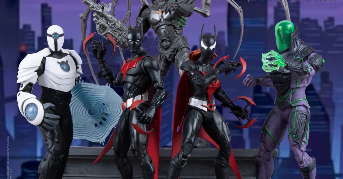 McFarlane Toys DC Multiverse – Lot 5 Figurines Batman Beyond (Collect To Build) Neuves