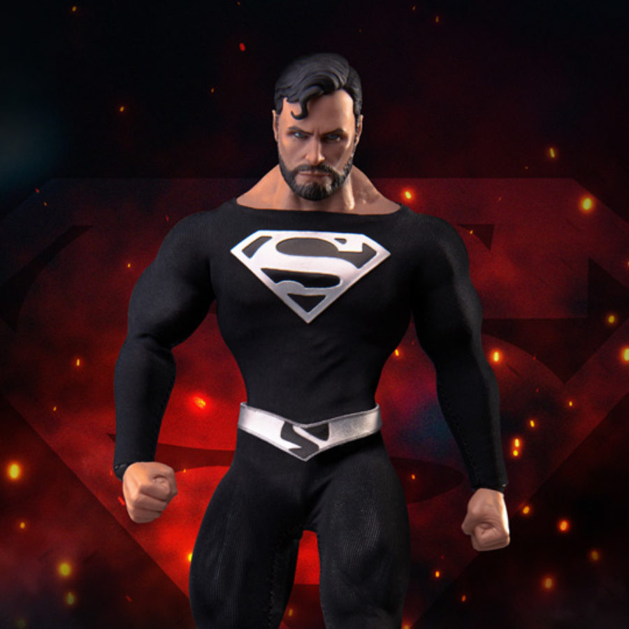 beast kingdom black suit superman