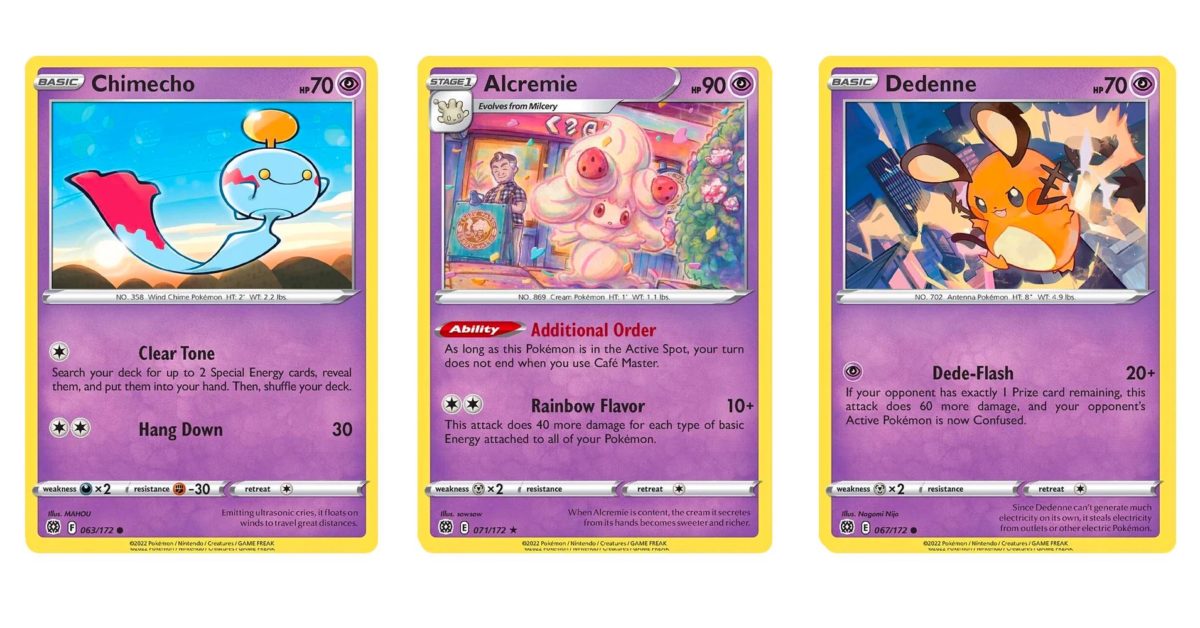 The Cards Of Pokémon TCG: Brilliant Stars Part 12: Chimecho, Alcremie