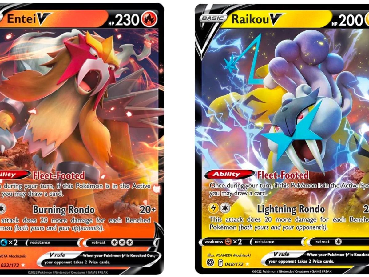 Raikou V - 048/172 Ultra Rare - Brilliant Stars