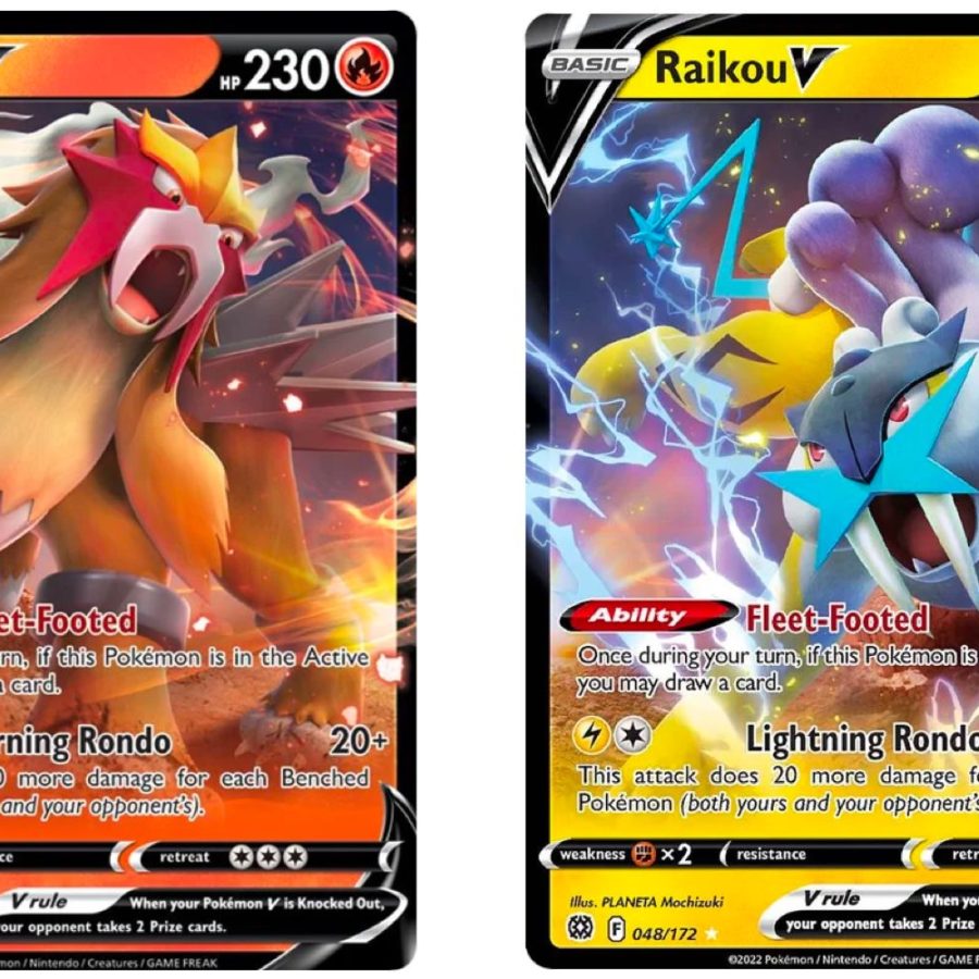 The Cards Of Pokémon TCG: Brilliant Stars Part 6: Entei & Raikou