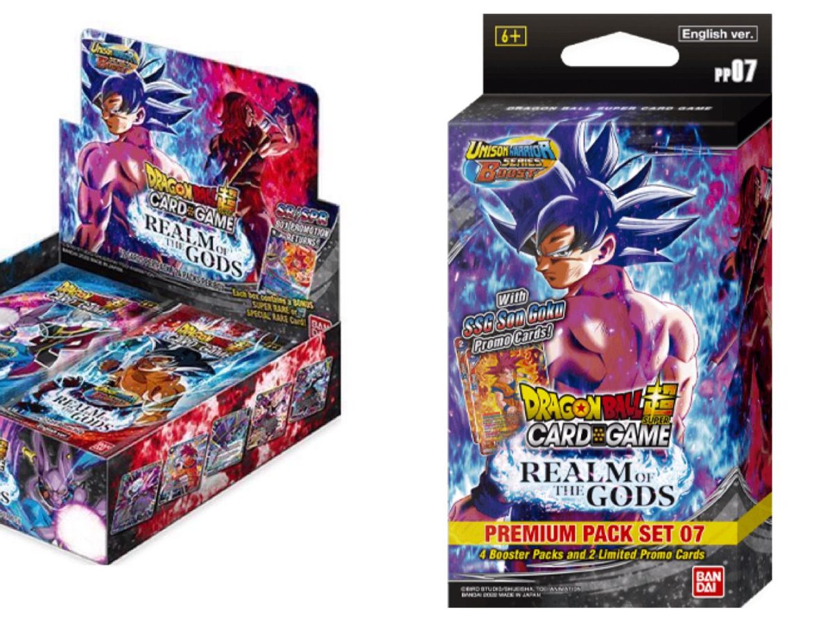 Dragon Ball Super Card Game: Realm Of The Gods Has Been Released