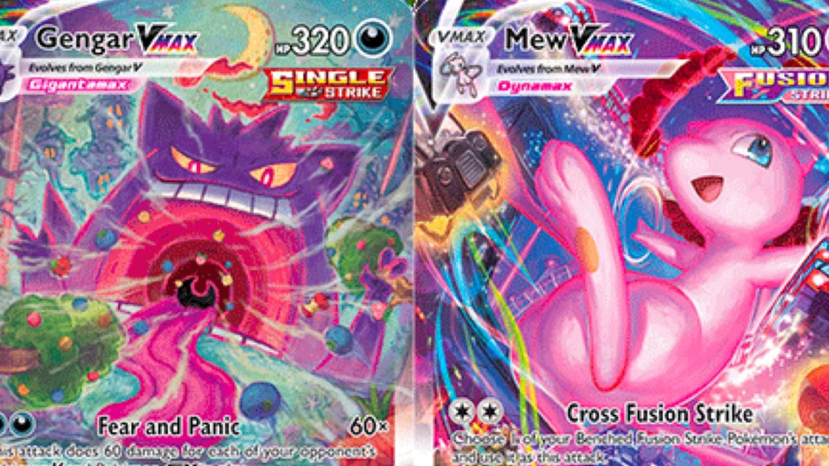 Shiny Gengar Pokemon Card, 2022 Pokemon Cards Iron