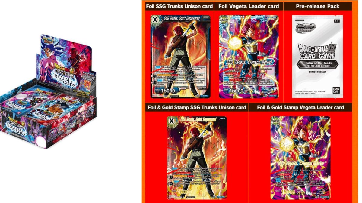 Dragon Ball Super: Realm Of The Gods Pre-Release Cards Not Available?
