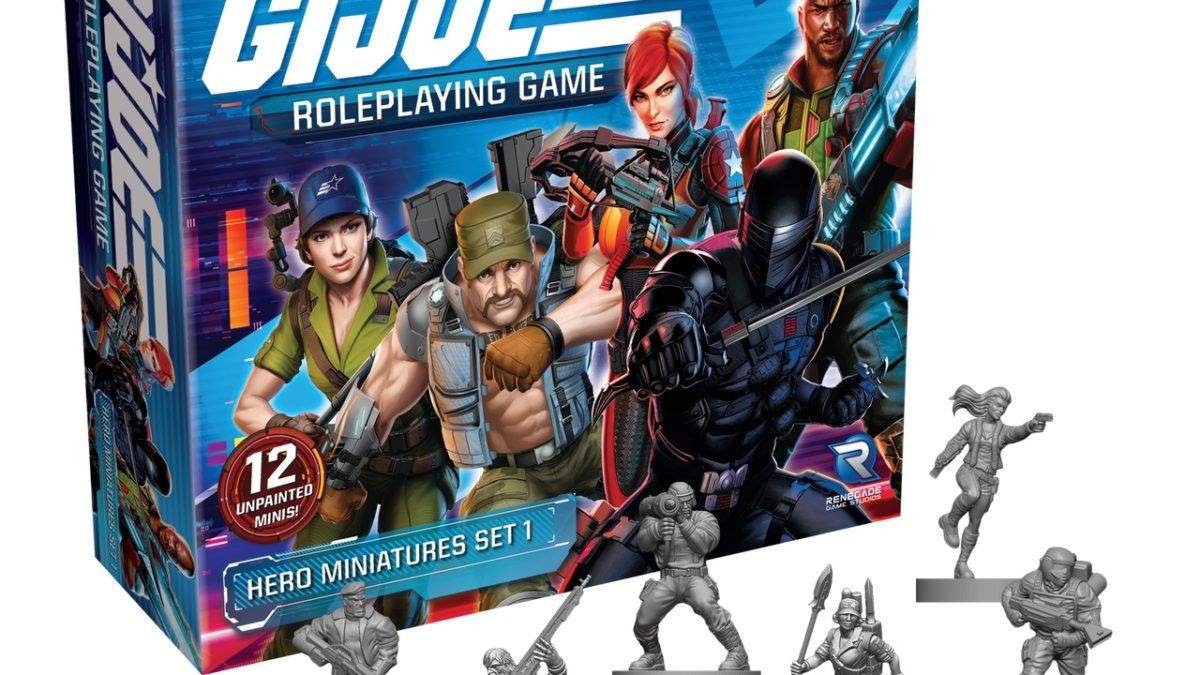 G.I. JOE Roleplaying Game Hero Miniatures Set 1