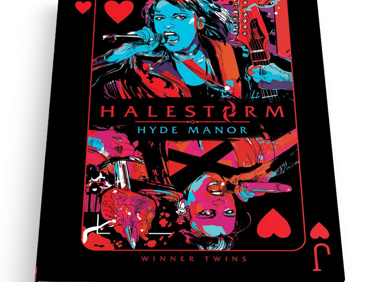 Rock Band Halestorm Gets A Graphic Novel, Hyde Manor, For 