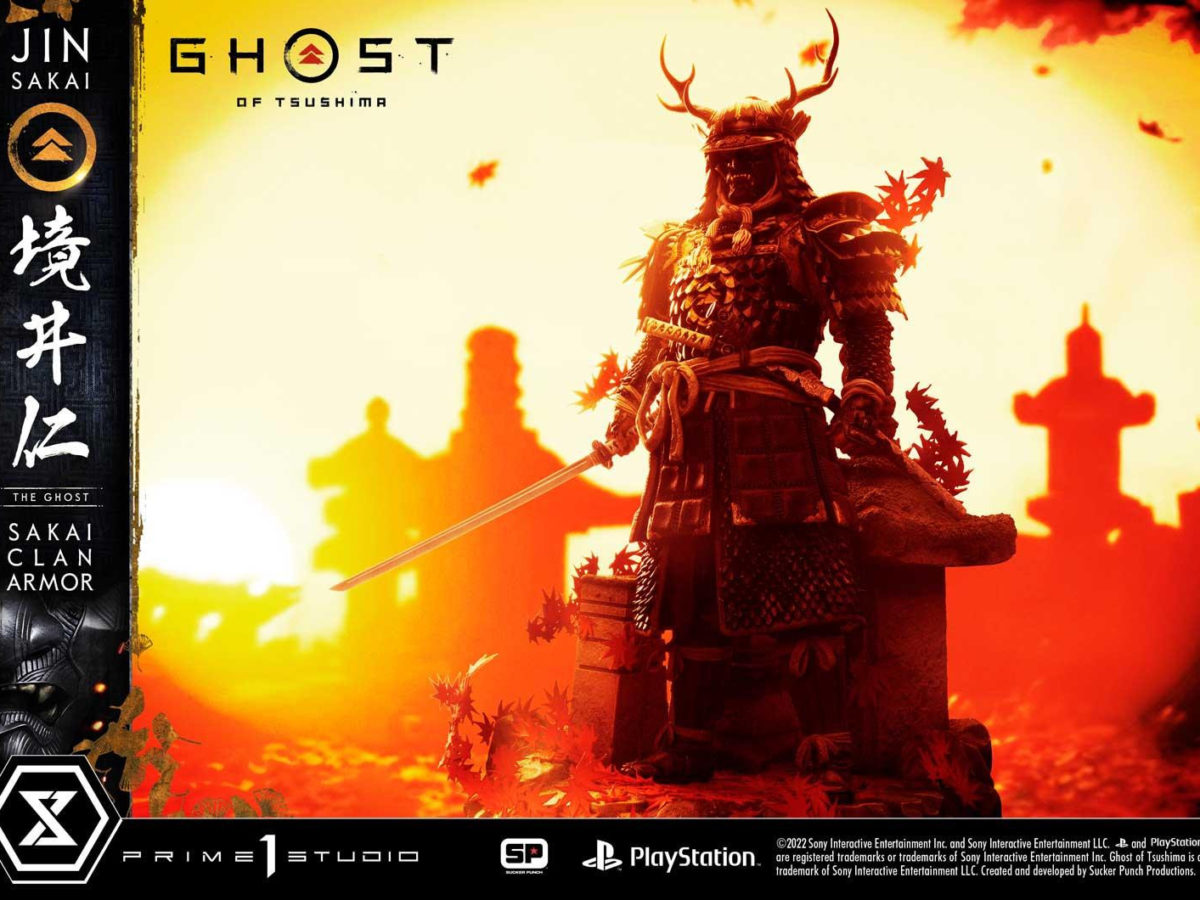 Ghost of Tsushima Jin Sakai Becomes The Ghost with Prime 1 Studio