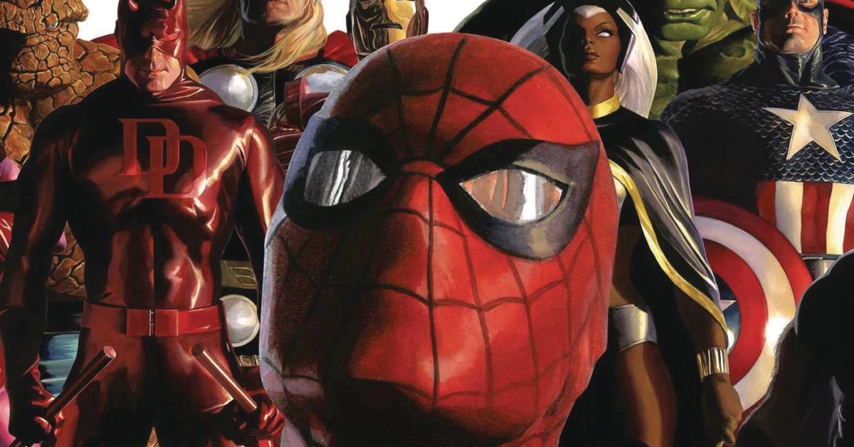 Alex Ross Marvel Mural An Oversized Wall Calendar For 2023 