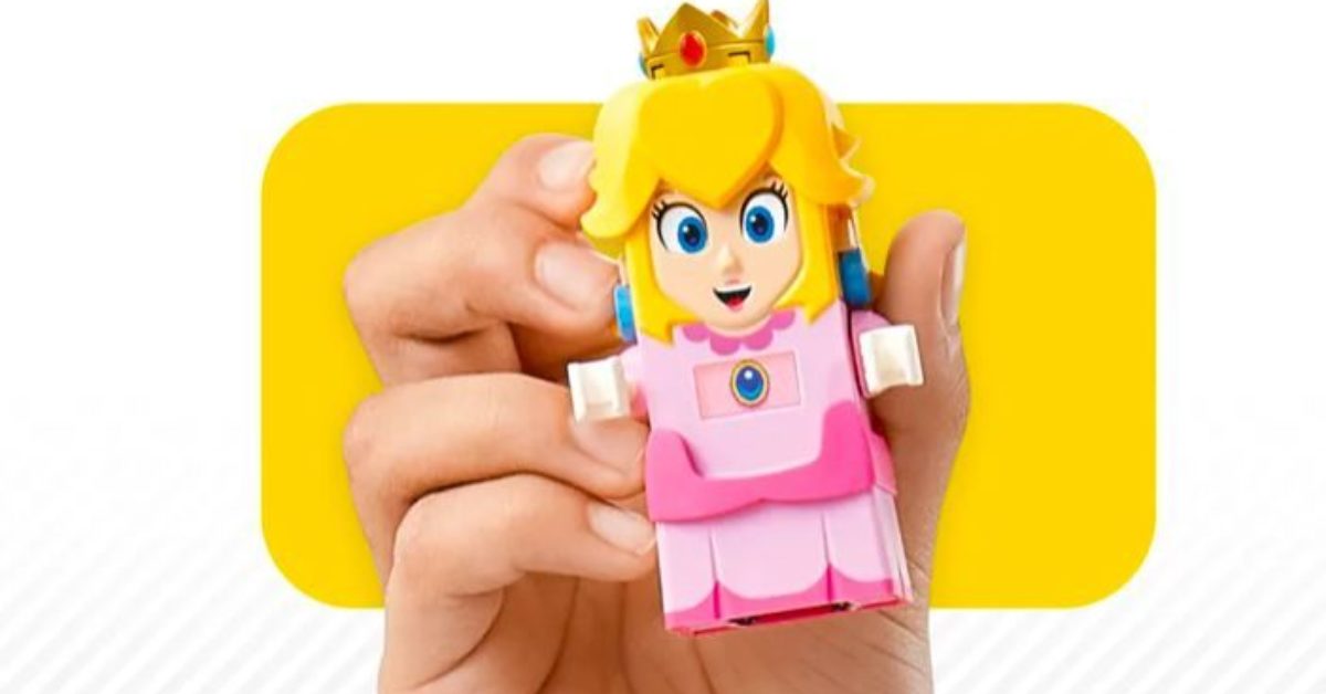 Princess peach lego online mario