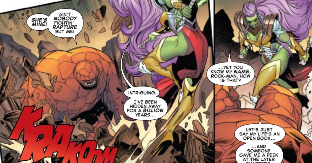 Ben Grimm, Saved By Marriage, In Fantastic Four #41 (Spoilers) - Vimarsana News