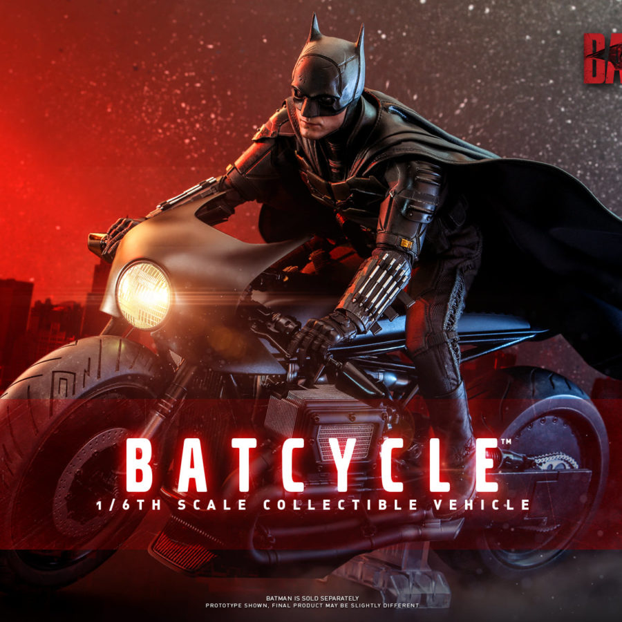 ホットトイズ 「THE BATMAN」1/6 バットサイクル The Batman 1/6 Scale Batcycle Hits the Streets with Hot Toys