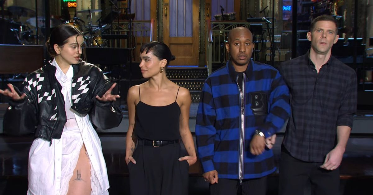 Saturday Night Live: Zoë Kravitz & Rosalía vs Day & Redd's Boy Energy - Bleeding Cool News