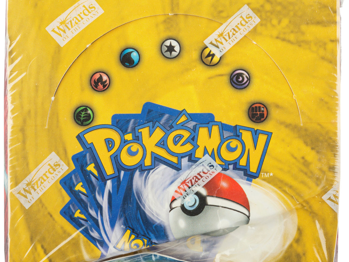 Pokmon TCG: Unlimited Base Set Booster Box On Auction At Heritage Pokmon TCG: Unlimited Base Set Booster Box On Auction At Heritage
