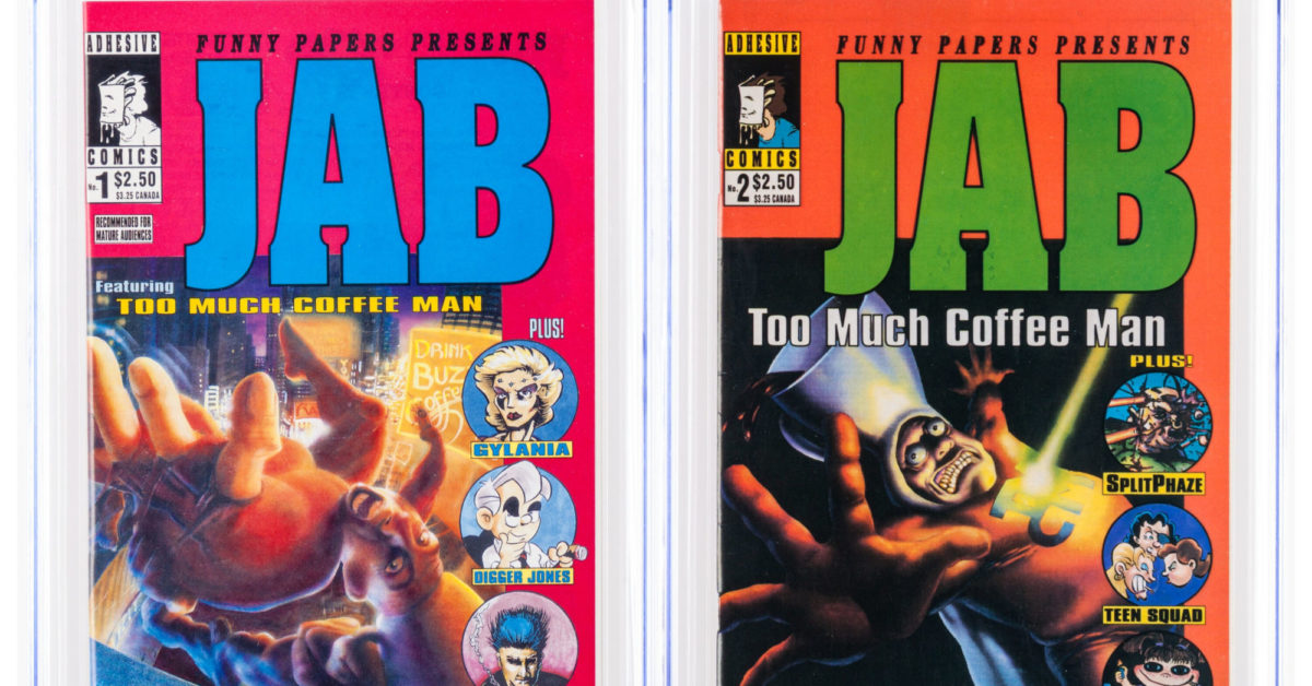 Too Much Coffee Man Bargain With Jab #1 And #2 At Auction - Vimarsana News