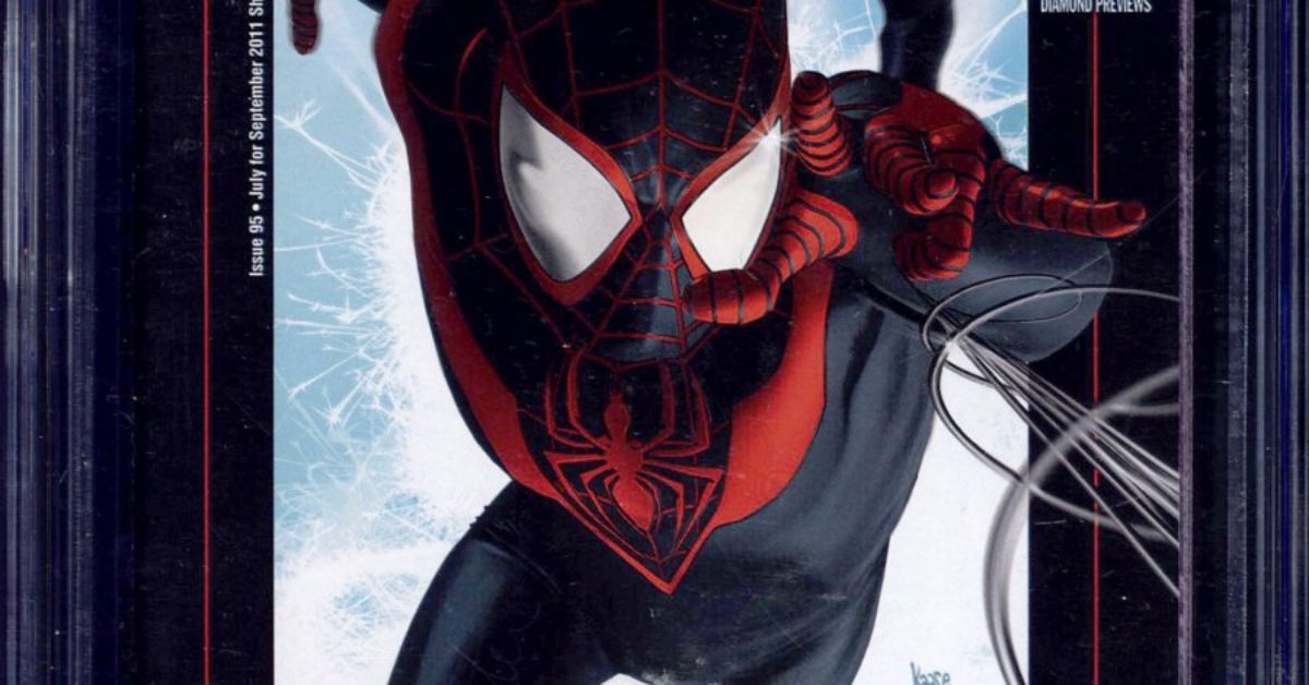 Miles Morales Marvel Previews Going For Big Bucks At ComicConnect - Vimarsana News
