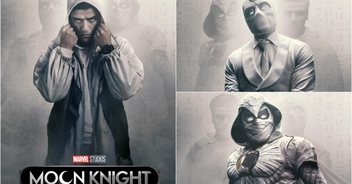 Moon Knight Key Art Posters Highlight Oscar Isaac s Many Phases