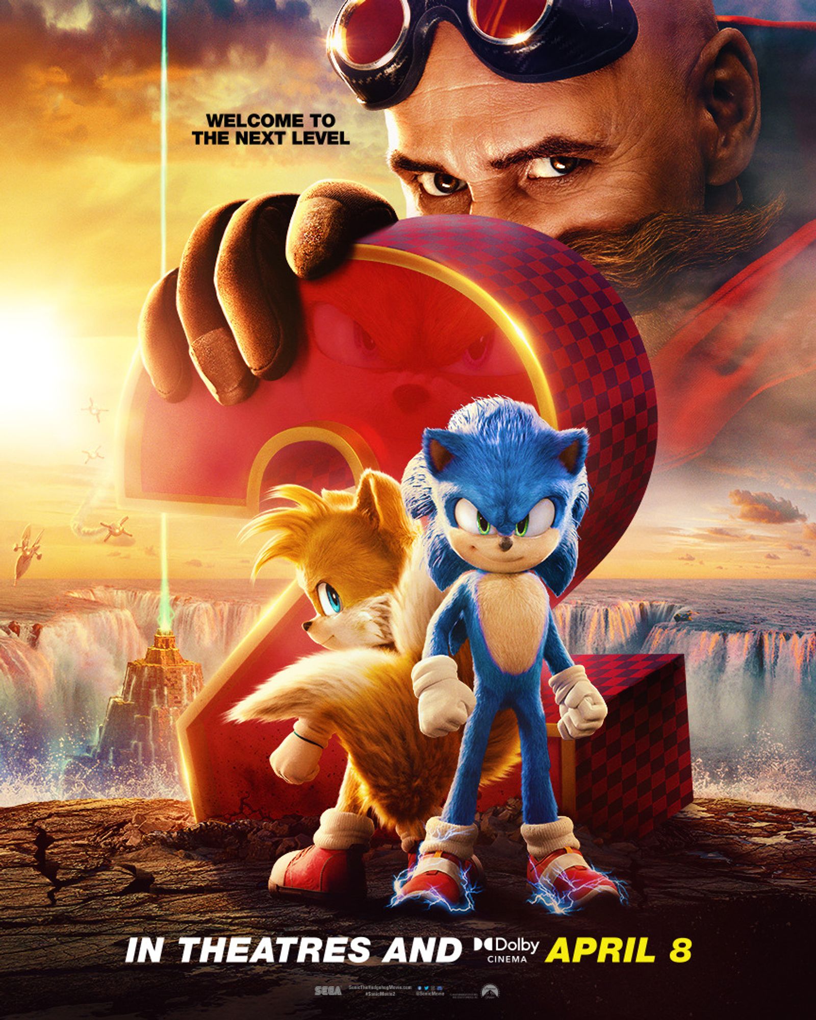Sonic The Hedgehog 2: Three New Character Posters Revealed - IGN