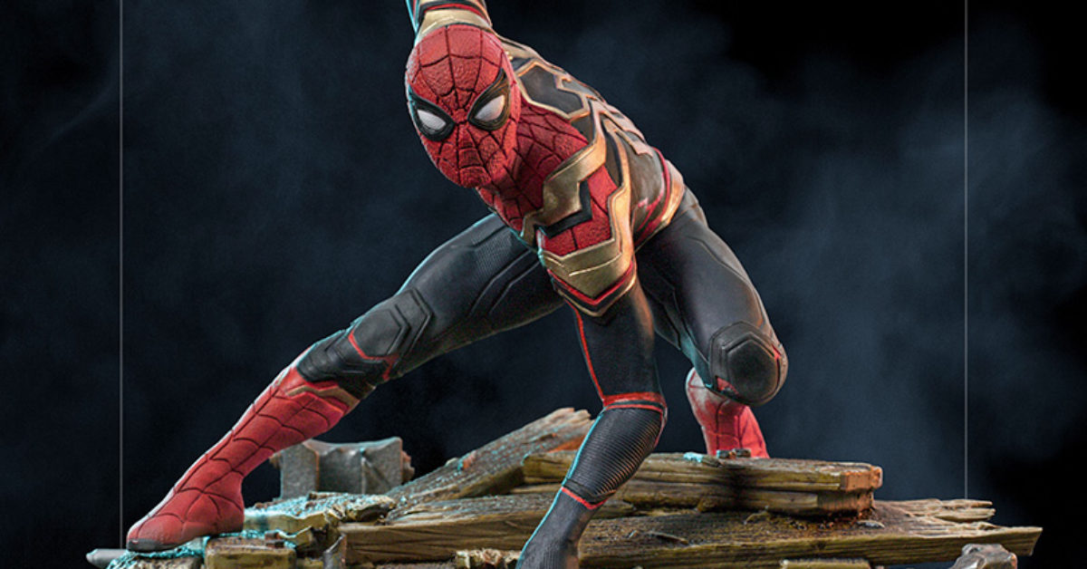 Spider-Man: No Way Home Peter-One Statue Comes to Iron Studios - Vimarsana News