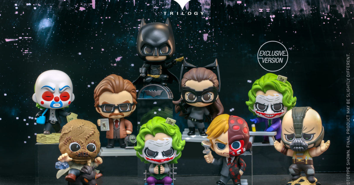 Hot Toys Debuts The Dark Knight Trilogy Cosbi Blind Box Collection