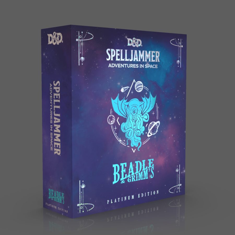 D&D5E Spelljammer Adventures In Space Alternate Cover Box Set Screen Map deals 3 Books