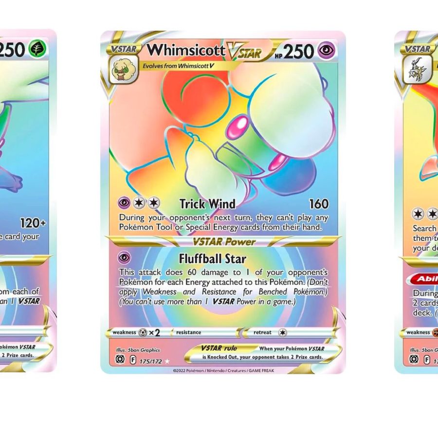 Here's an exclusive look at Whimsicott VSTAR, a new card from the Brilliant  Stars Pokemon TCG expansion