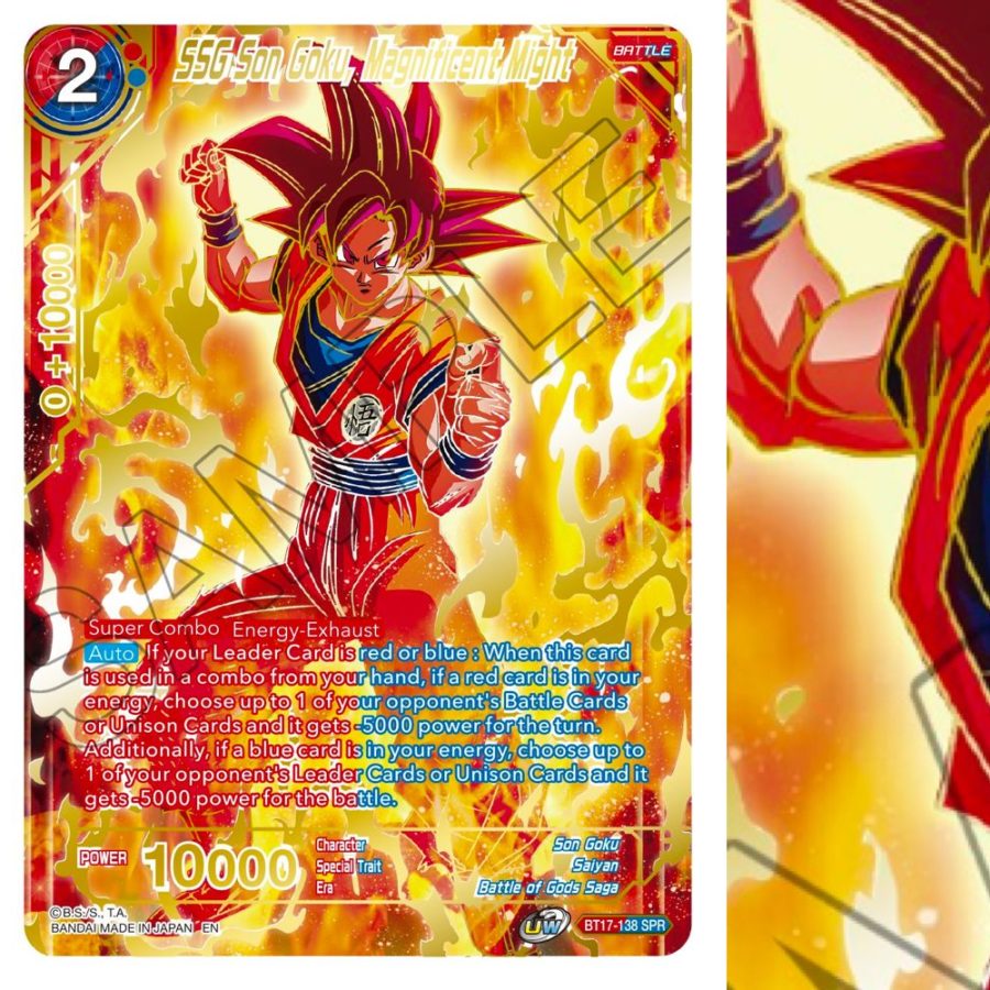 Dragon Ball Super Card Game- Ultra Instinct -Sign- Son Goku (SPR)