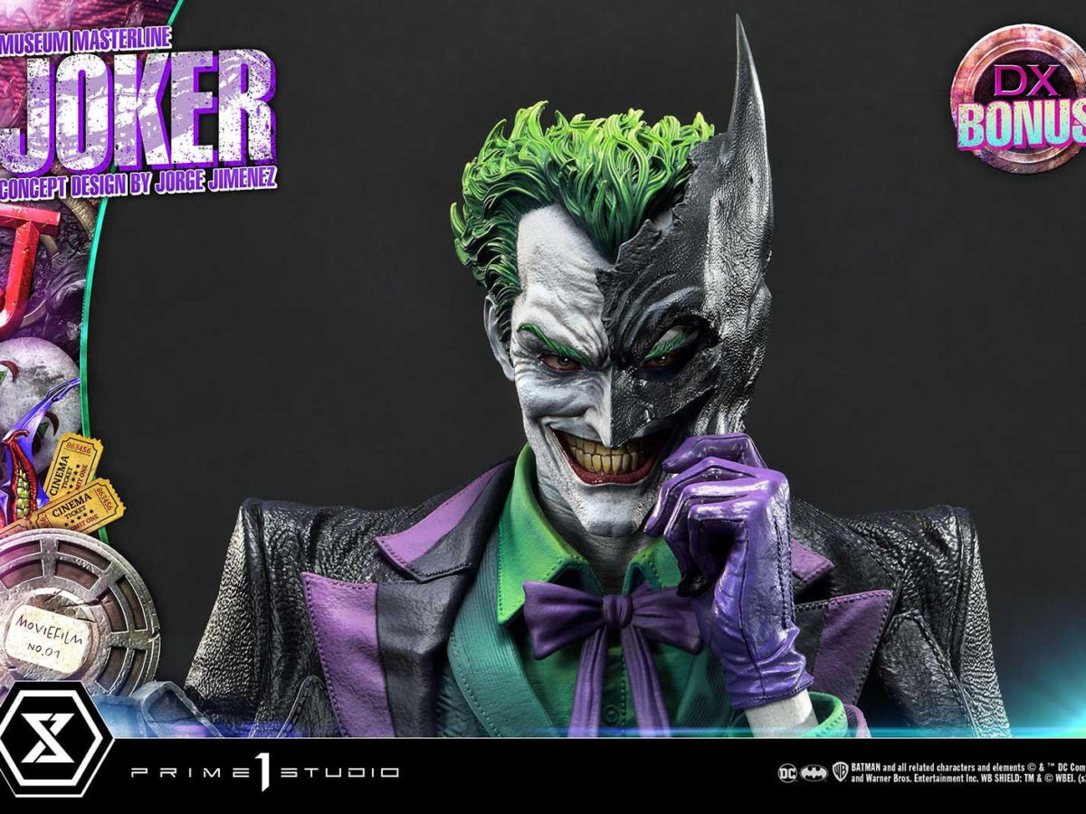Joker's Plans Unfold as Prime 1 Studio Debuts New Jorge Jimenez Statue
