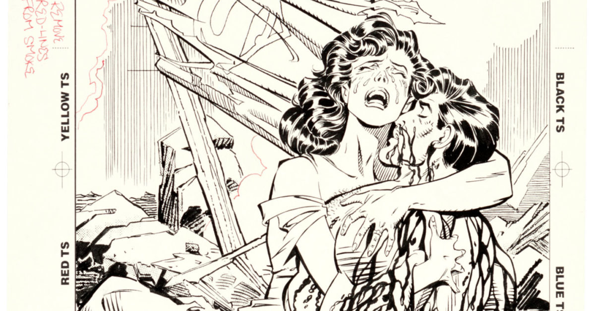 Jon Bogdanove Sells Death Of Superman Artwork For Over Half A Million - Vimarsana News