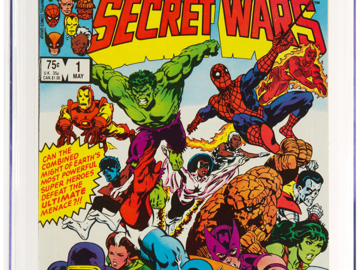 Secret Wars Is Burning Up The Charts, Taking Bids At