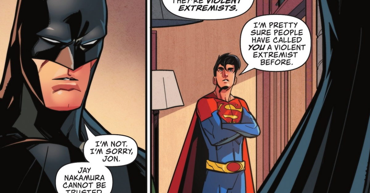 Pa Kent Calls Batman A Hypocrite in Superman: Son Of Kal-El #11