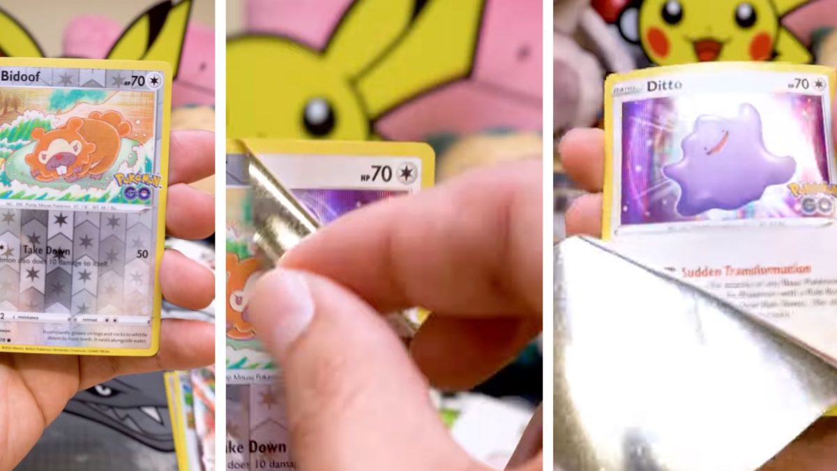 Pokemon Go TCG Expansion Has Hidden Ditto Cards