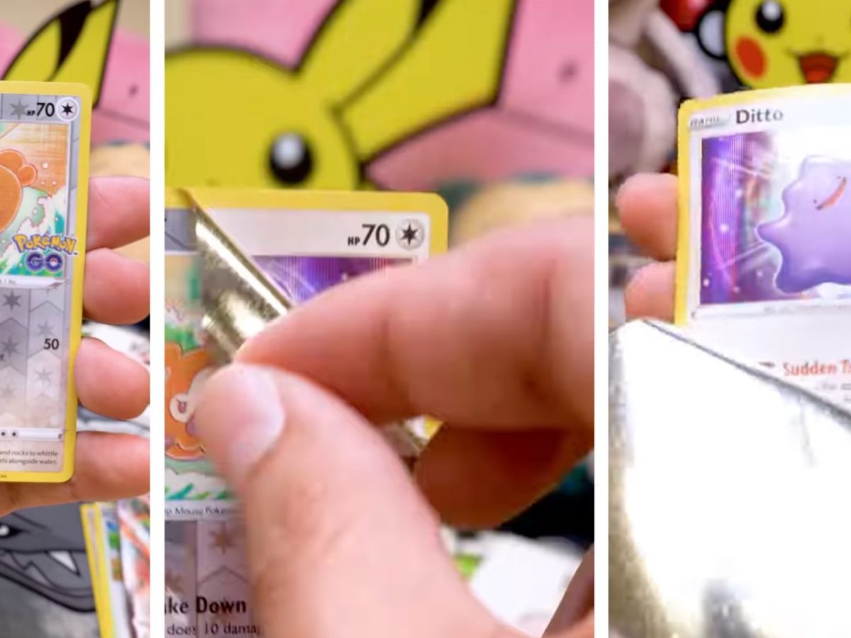 Pokémon GO finally comes to the Pokémon TCG, and we found a DITTO! #po