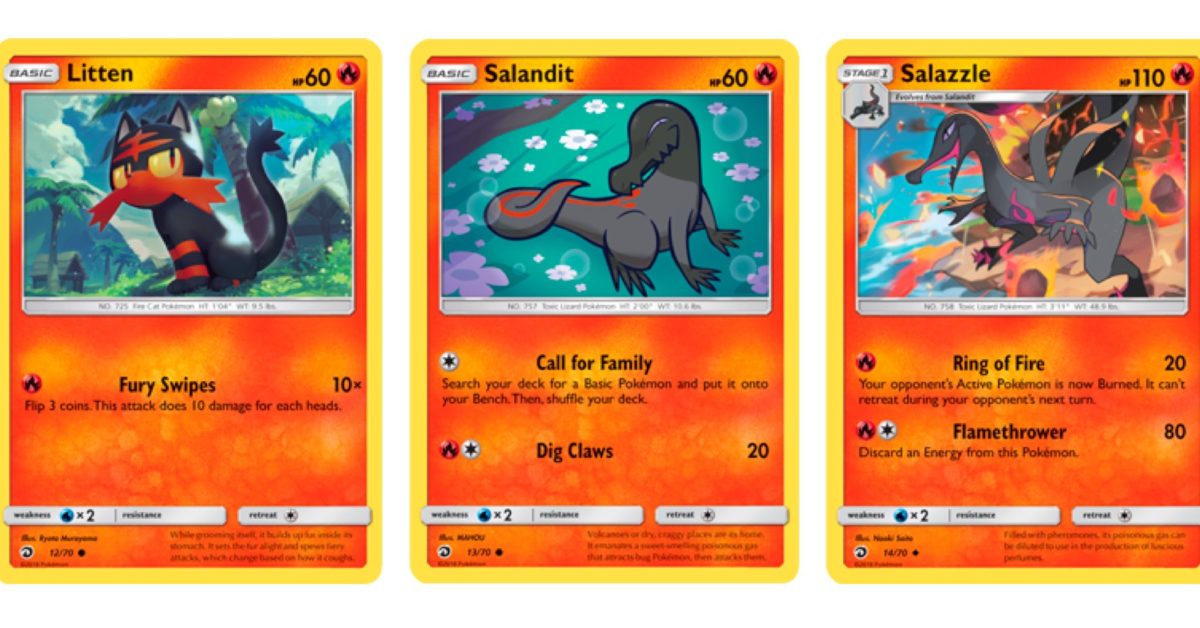 The Cards Of Pokmon TCG: Dragon Majesty Part 4: Litten & Salandit The Cards Of Pokmon TCG: Dragon Majesty Part 4: Litten & Salandit