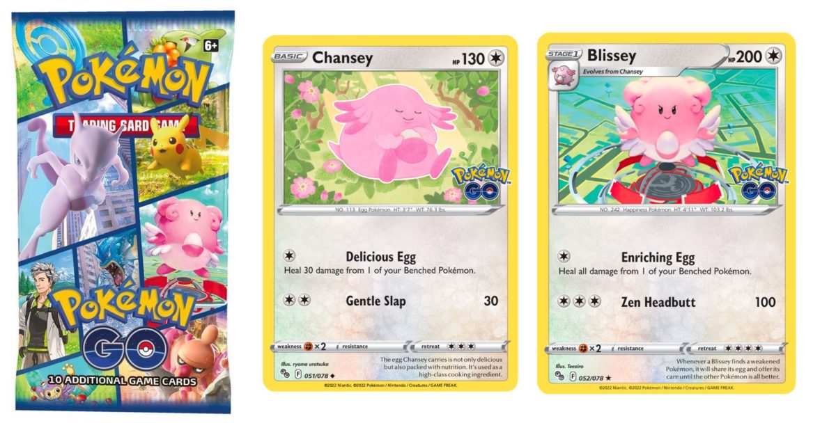 Pokémon TCG - Pokémon GO Set Preview: Chansey Line - Vimarsana News
