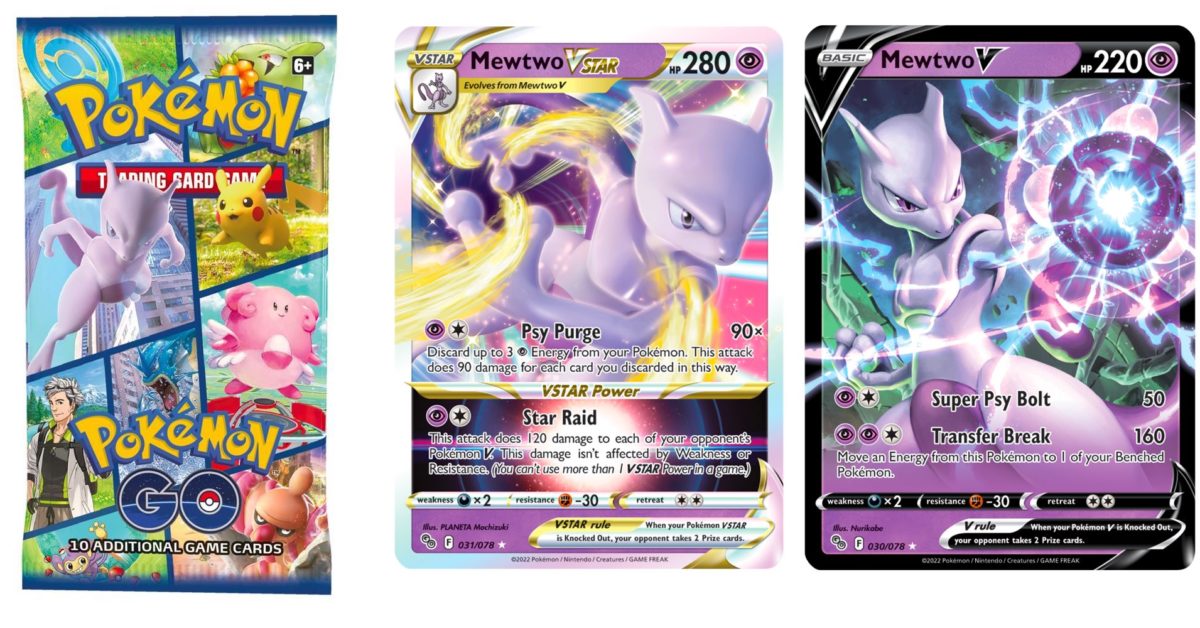 Pokemon - Mewtwo V -SWSH229 - Full Art - Black Star Promo - Pokemon Go