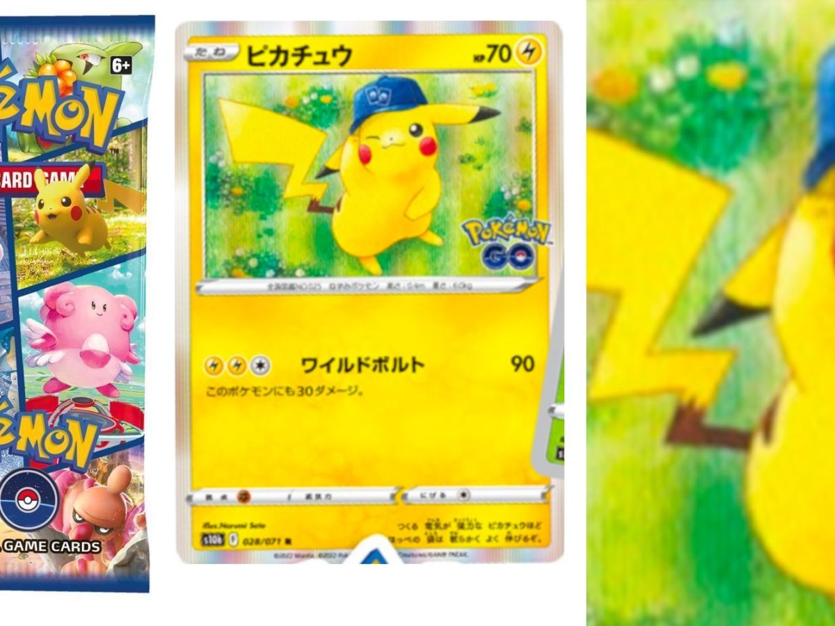 Pokémon TCG - Pokémon GO Set Preview: Trading Card Hat Pikachu!?