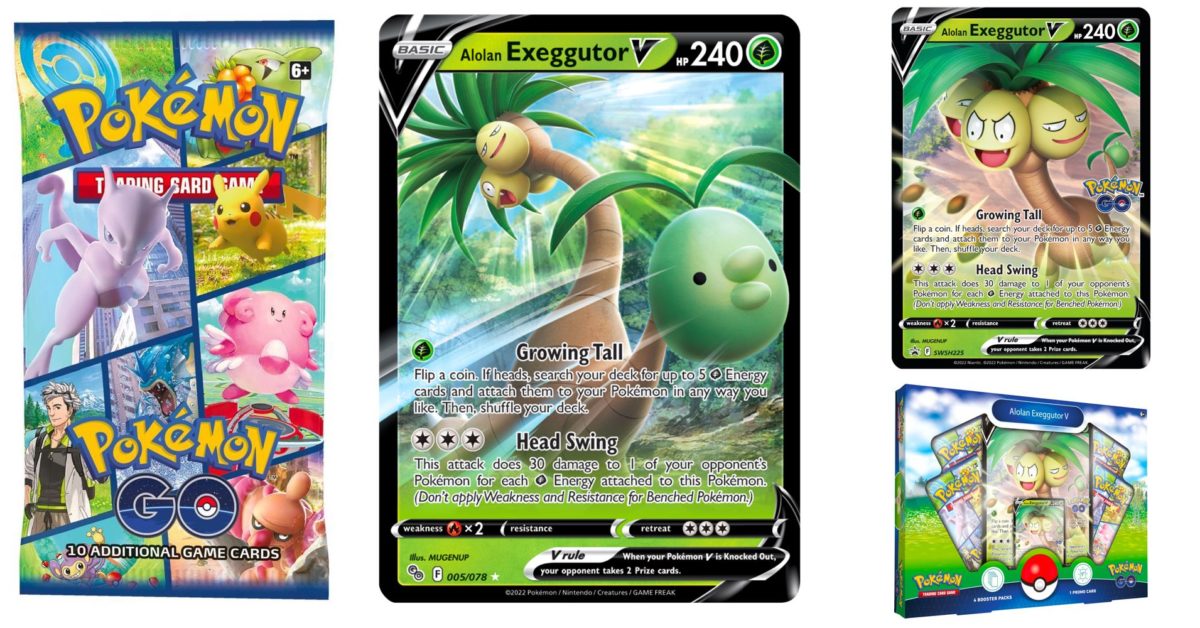 Pokemon TCG: Pokemon GO Collection Alolan Exeggutor V